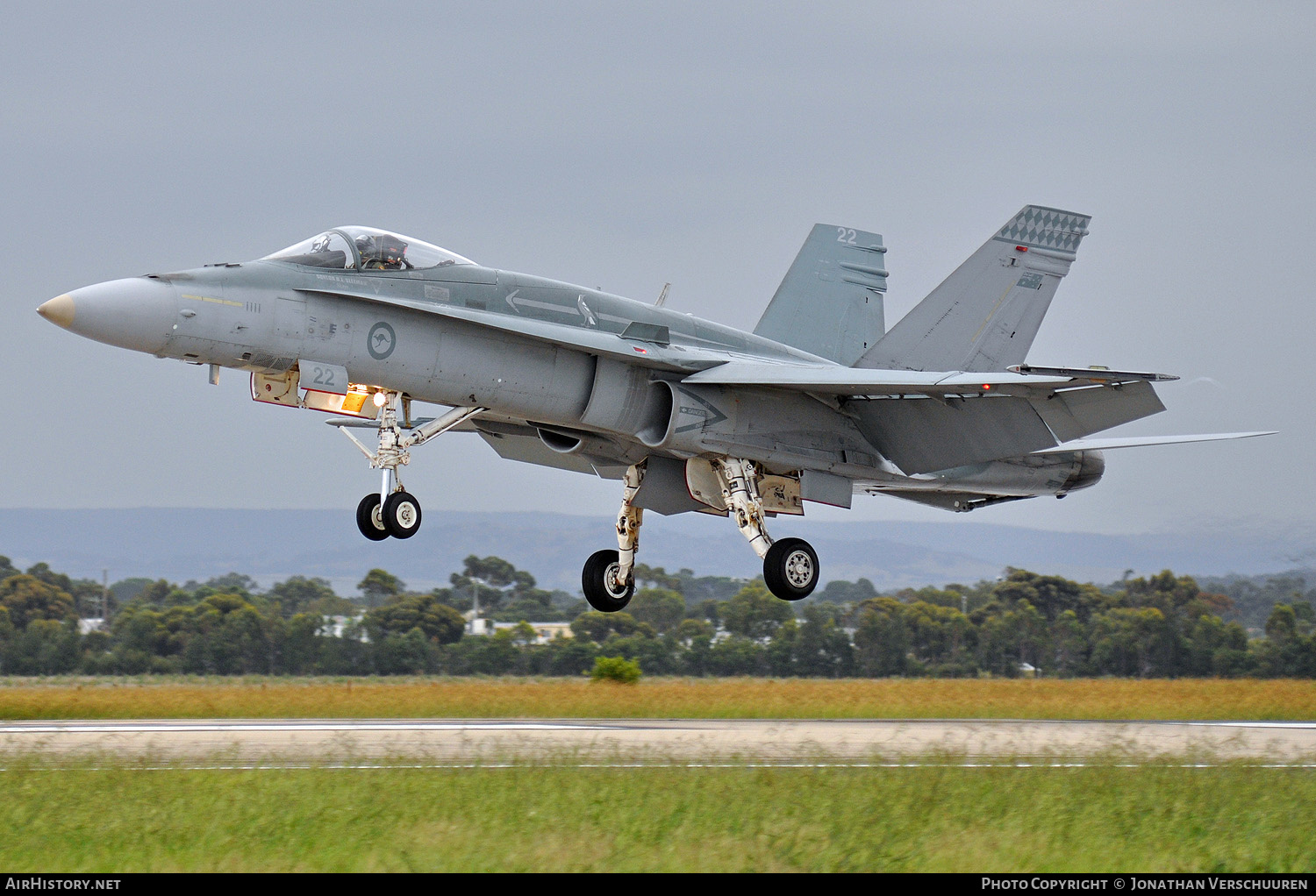 Aircraft Photo of A21-22 | McDonnell Douglas F/A-18A Hornet | Australia - Air Force | AirHistory.net #263810