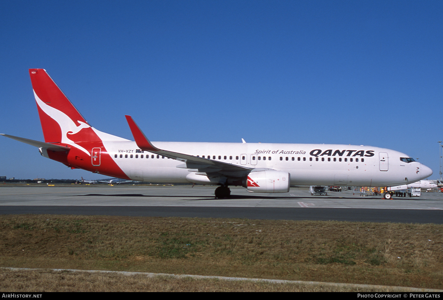 Aircraft Photo of VH-VZY | Boeing 737-838 | Qantas | AirHistory.net #263823