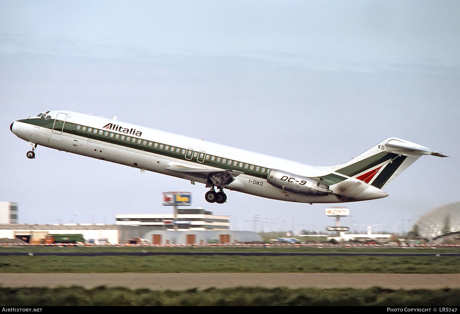 Aircraft Photo of I-DIKD | McDonnell Douglas DC-9-32 | Alitalia | AirHistory.net #263829