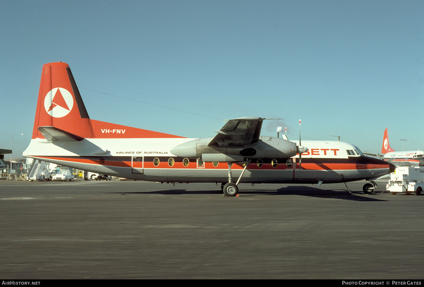 Aircraft Photo of VH-FNV | Fokker F27-200 Friendship | Ansett Airlines of Australia | AirHistory.net #263838