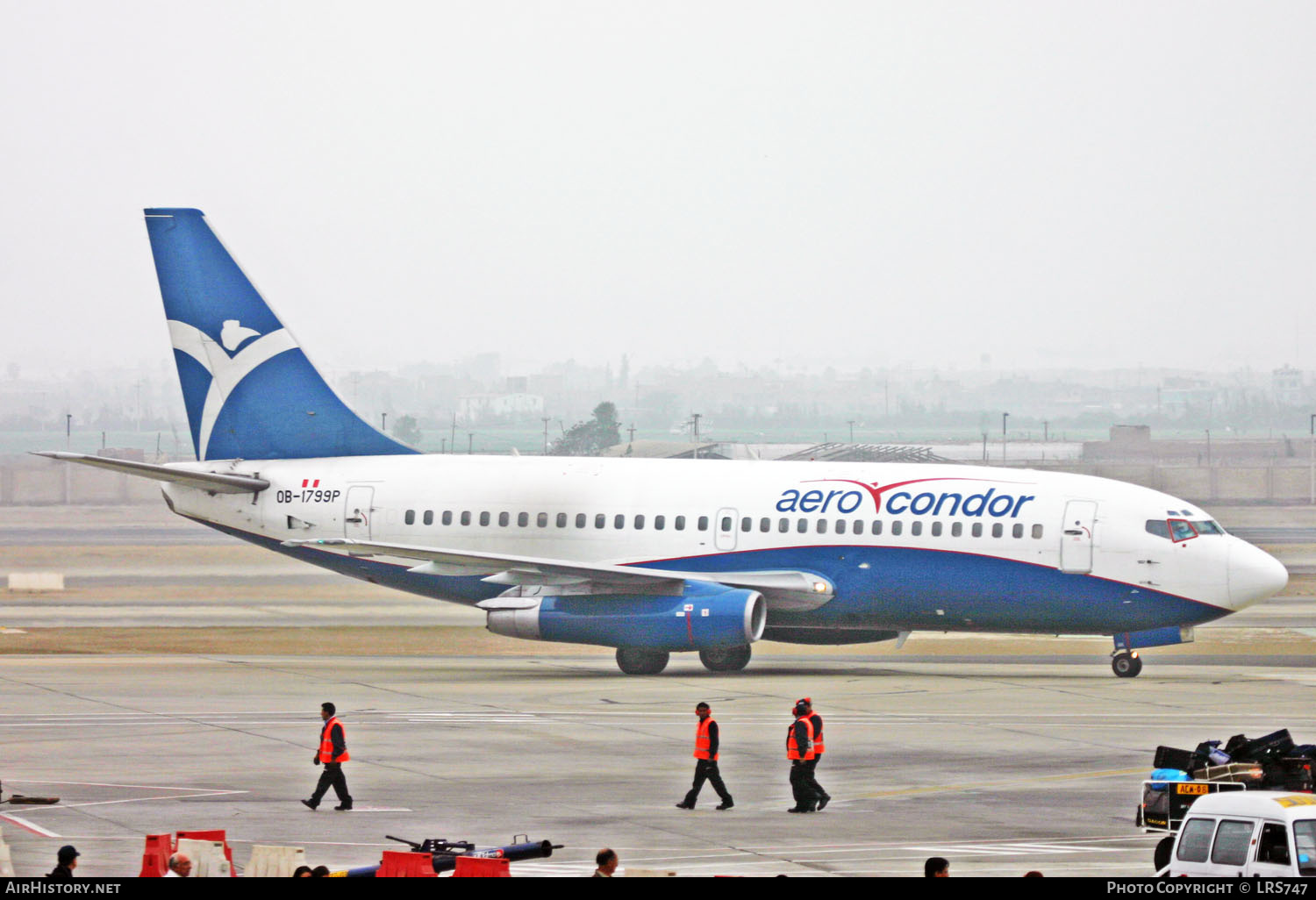 Aircraft Photo of OB-1799P | Boeing 737-25A/Adv | Aero Cóndor Perú | AirHistory.net #263842