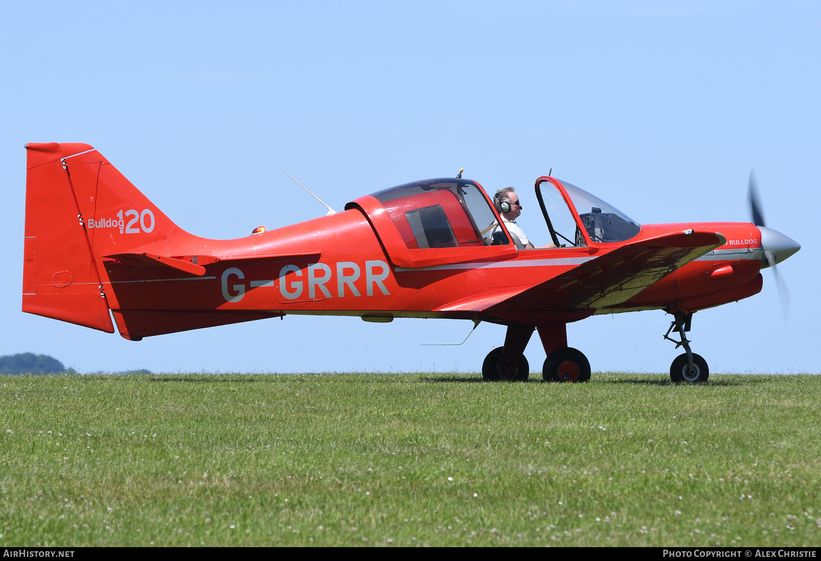 Aircraft Photo of G-GRRR | Scottish Aviation Bulldog 120/122 | AirHistory.net #263843