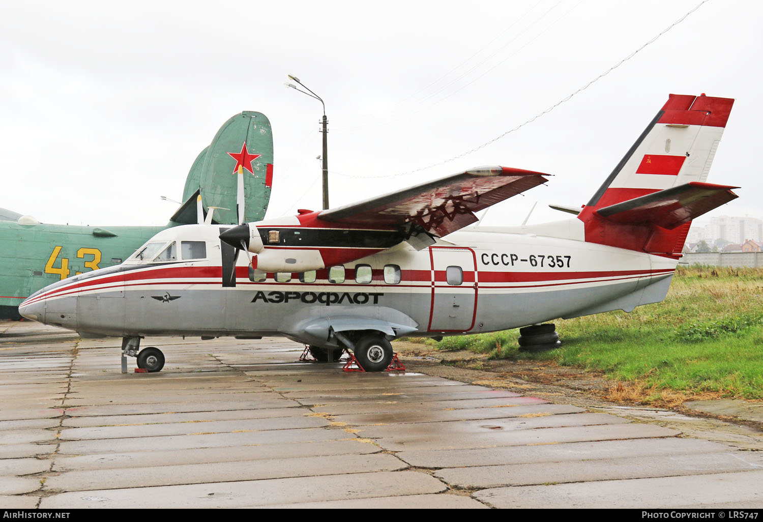 Aircraft Photo of CCCP-67357 | Let L-410UVP Turbolet | Aeroflot | AirHistory.net #263845