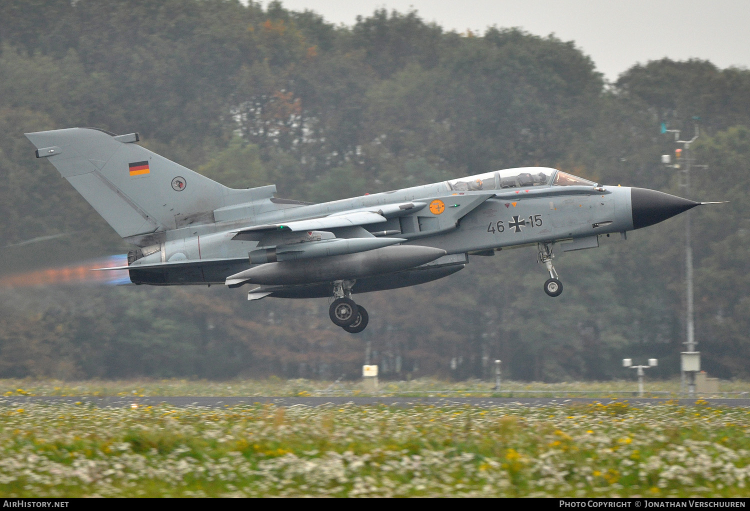 Aircraft Photo of 4615 | Panavia Tornado ECR | Germany - Air Force | AirHistory.net #263853