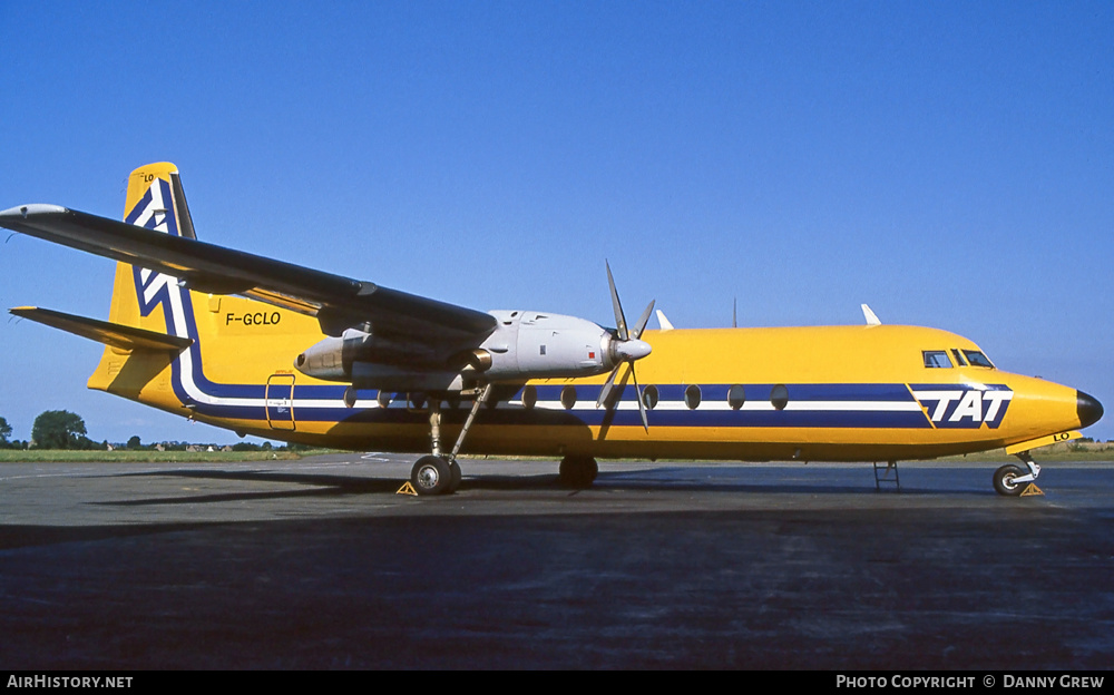 Aircraft Photo of F-GCLO | Fairchild Hiller FH-227B | TAT - Touraine Air Transport | AirHistory.net #263860