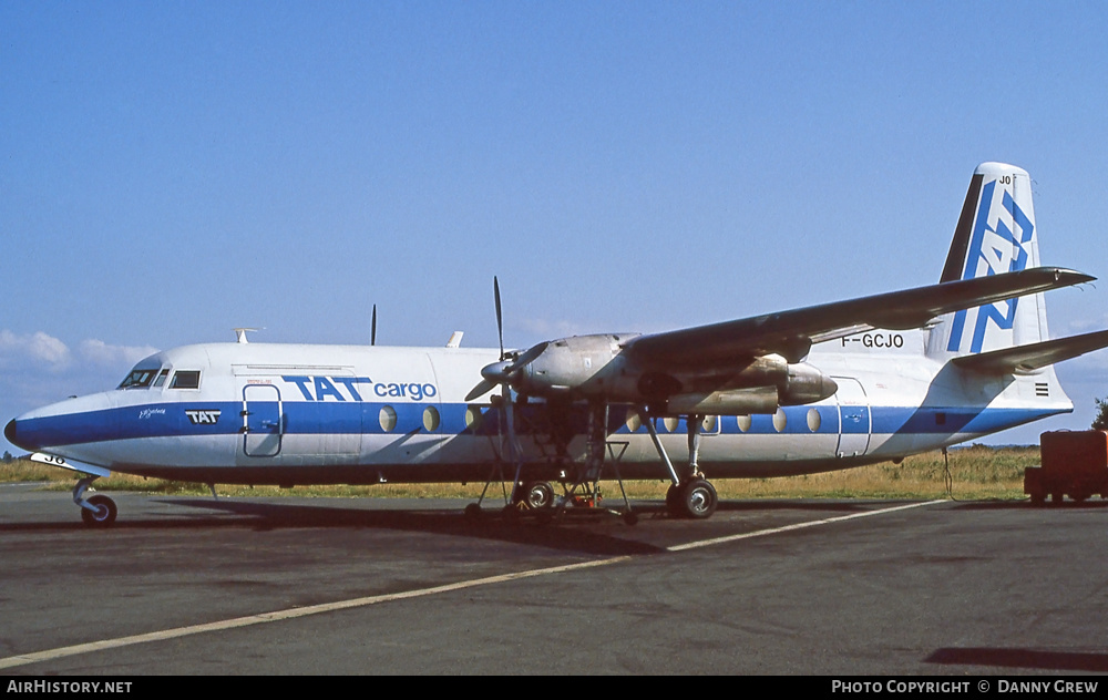Aircraft Photo of F-GCJO | Fairchild Hiller FH-227B | TAT Cargo - Touraine Air Transport | AirHistory.net #263861