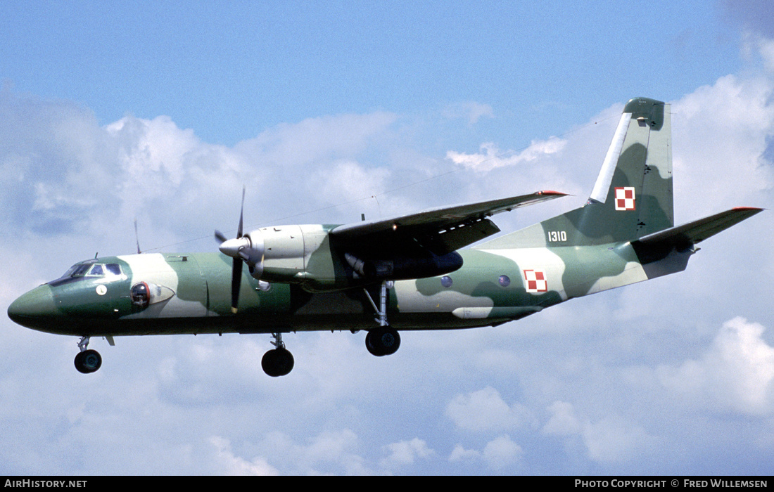 Aircraft Photo of 1310 | Antonov An-26 | Poland - Air Force | AirHistory.net #263889