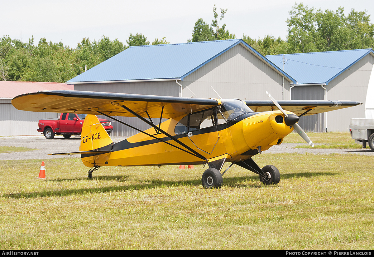 Aircraft Photo of CF-KJE | Piper PA-12 Super Cruiser | AirHistory.net #263892