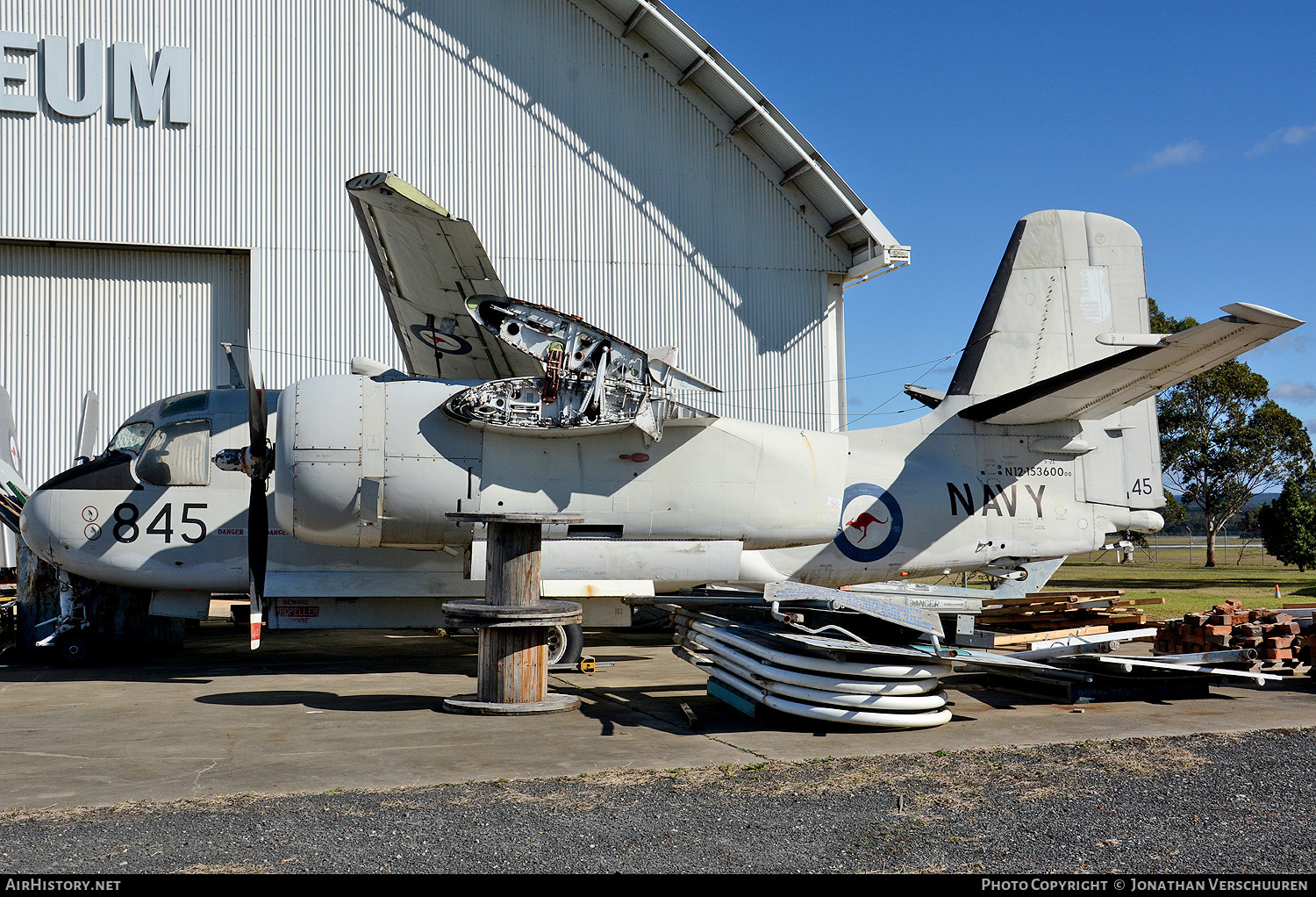 Aircraft Photo of N12-153600 | Grumman S-2E Tracker | Australia - Navy | AirHistory.net #263898