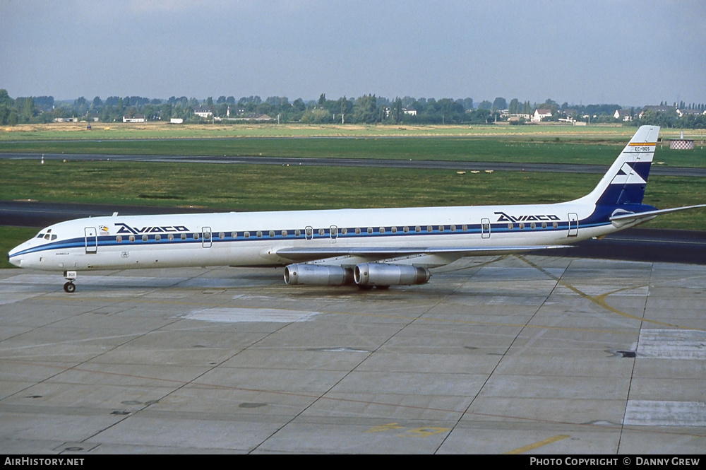 Aircraft Photo of EC-BQS | McDonnell Douglas DC-8-63 | Aviaco | AirHistory.net #263906