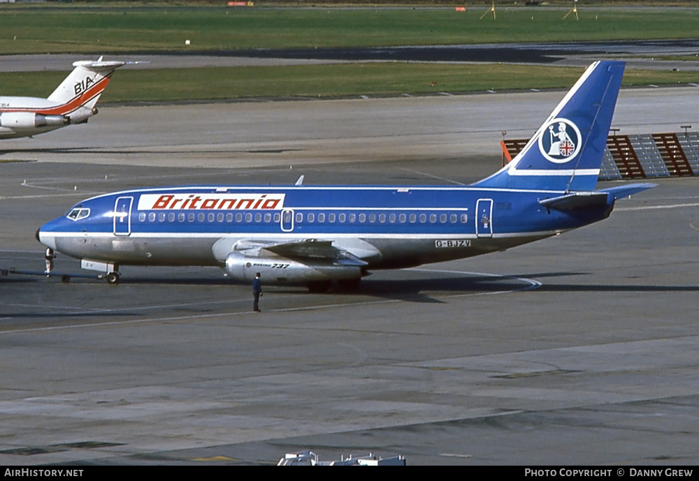 Aircraft Photo of G-BJZV | Boeing 737-296/Adv | Britannia Airways | AirHistory.net #263917