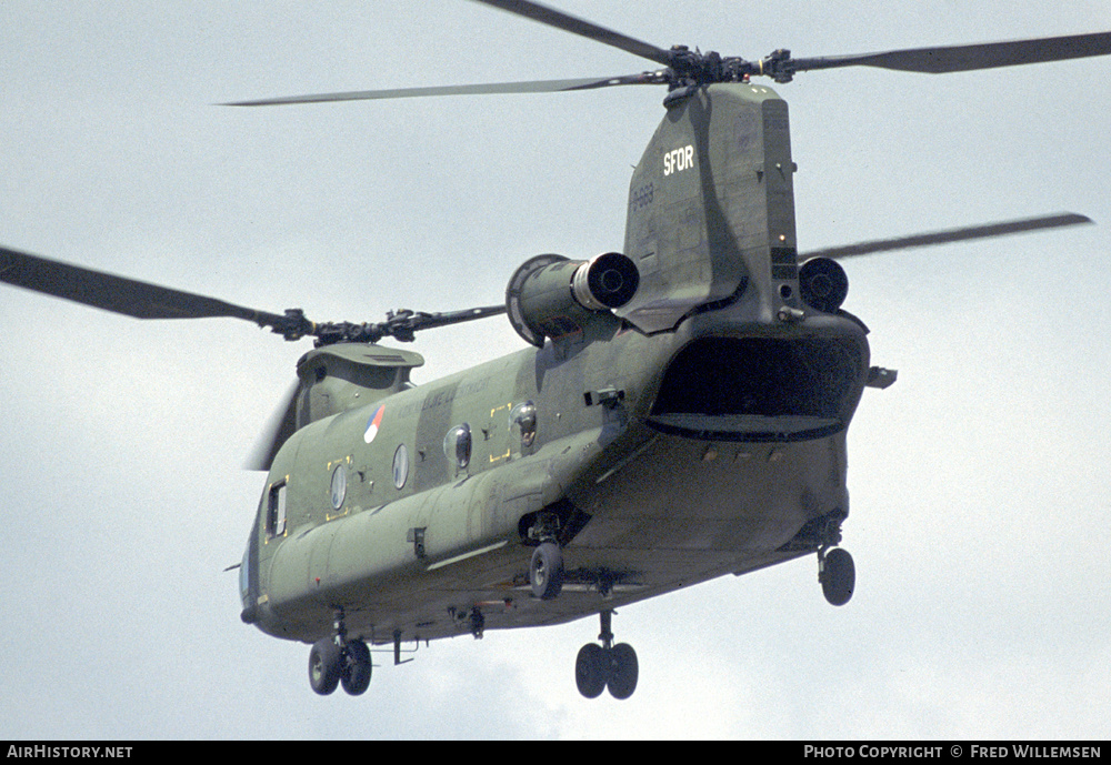 Aircraft Photo of D-663 | Boeing CH-47D Chinook (414) | Netherlands - Air Force | AirHistory.net #263928
