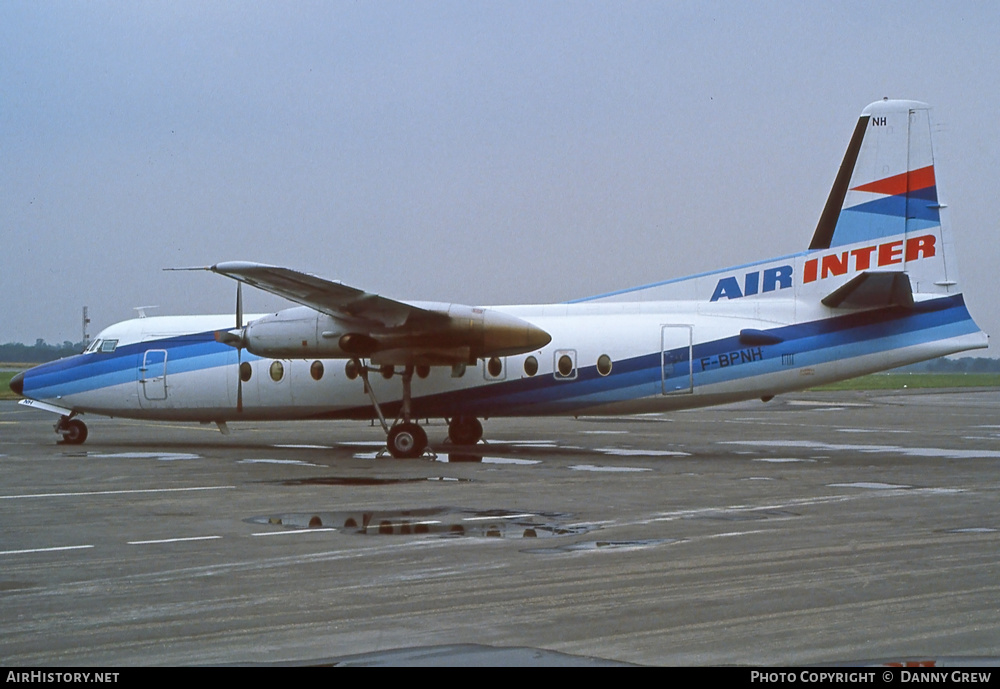Aircraft Photo of F-BPNH | Fokker F27-500 Friendship | Air Inter | AirHistory.net #263939