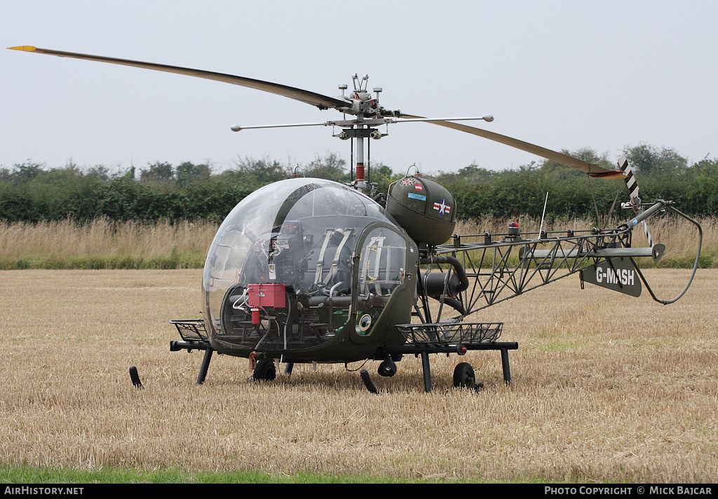 Aircraft Photo of G-MASH | Westland-Bell 47G-4A | USA - Army | AirHistory.net #263952