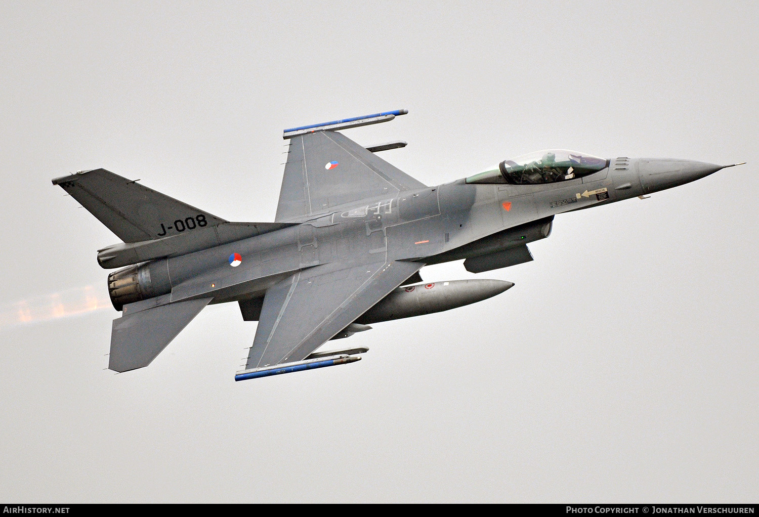 Aircraft Photo of J-008 | General Dynamics F-16AM Fighting Falcon | Netherlands - Air Force | AirHistory.net #263955