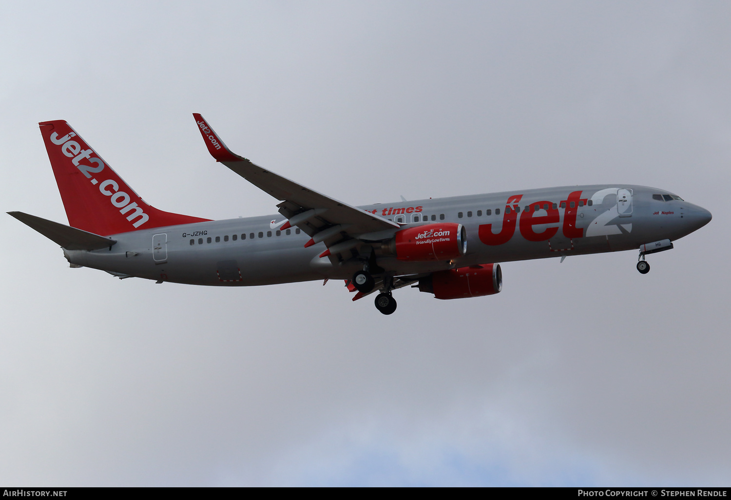 Aircraft Photo of G-JZHG | Boeing 737-85P | Jet2 | AirHistory.net #263991