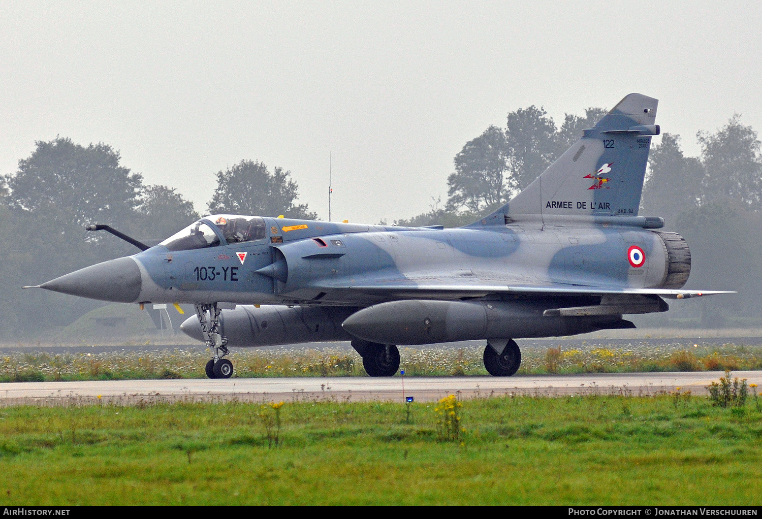 Aircraft Photo of 122 | Dassault Mirage 2000C | France - Air Force | AirHistory.net #263992