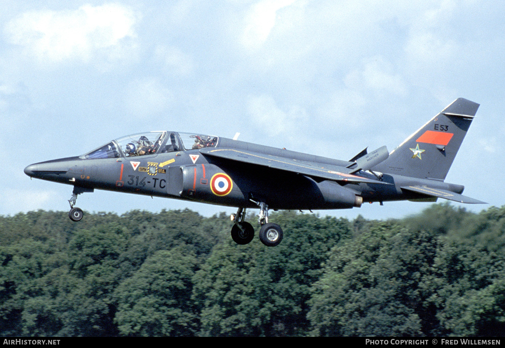 Aircraft Photo of E53 | Dassault-Dornier Alpha Jet E | France - Air Force | AirHistory.net #263993