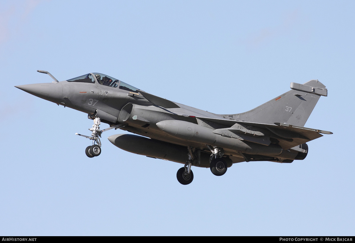 Aircraft Photo of 37 | Dassault Rafale M | France - Navy | AirHistory.net #263996