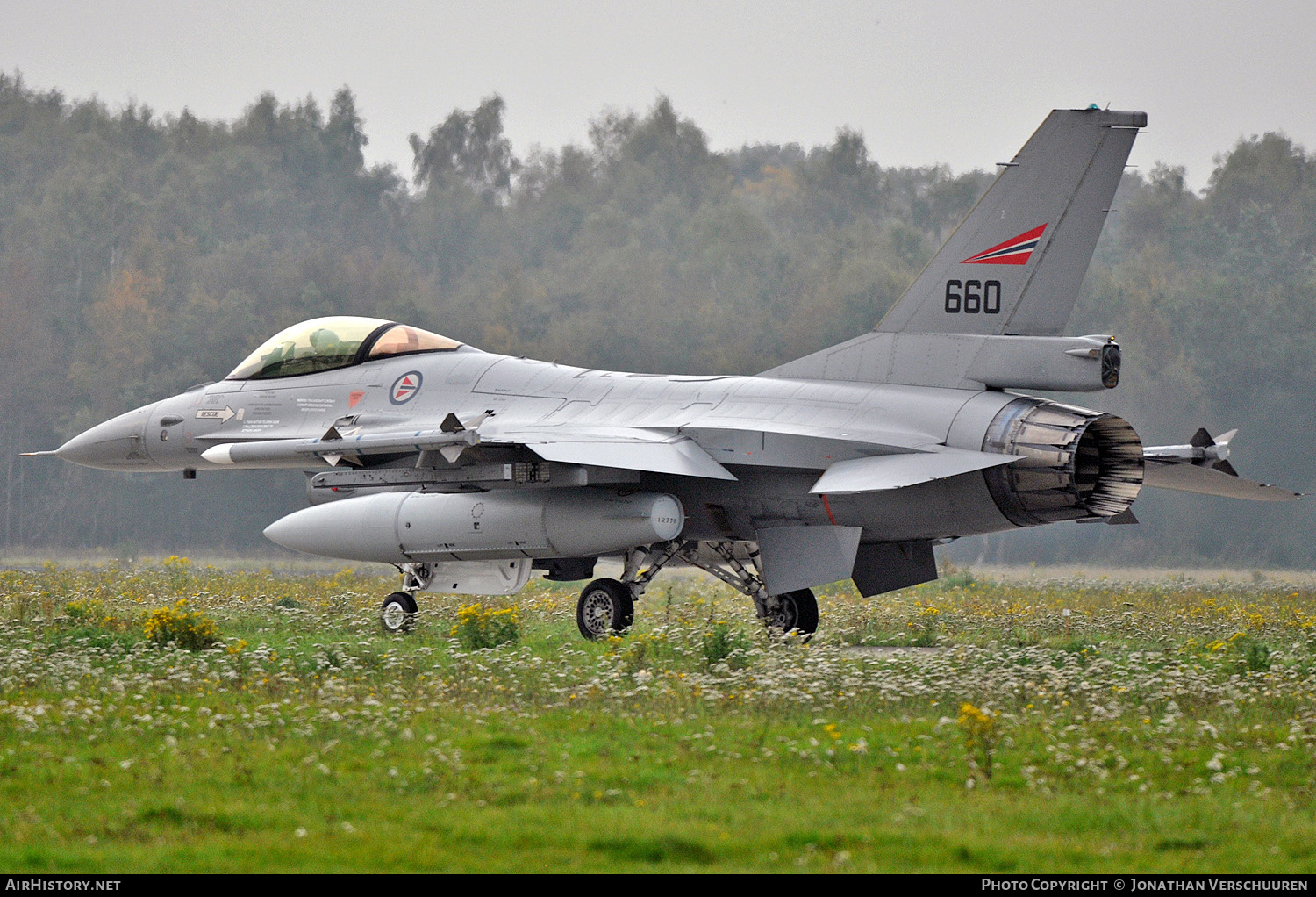 Aircraft Photo of 660 | General Dynamics F-16AM Fighting Falcon | Norway - Air Force | AirHistory.net #263997