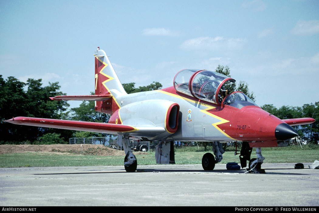 Aircraft Photo of E.25-07 | CASA C101EB Aviojet | Spain - Air Force | AirHistory.net #264007