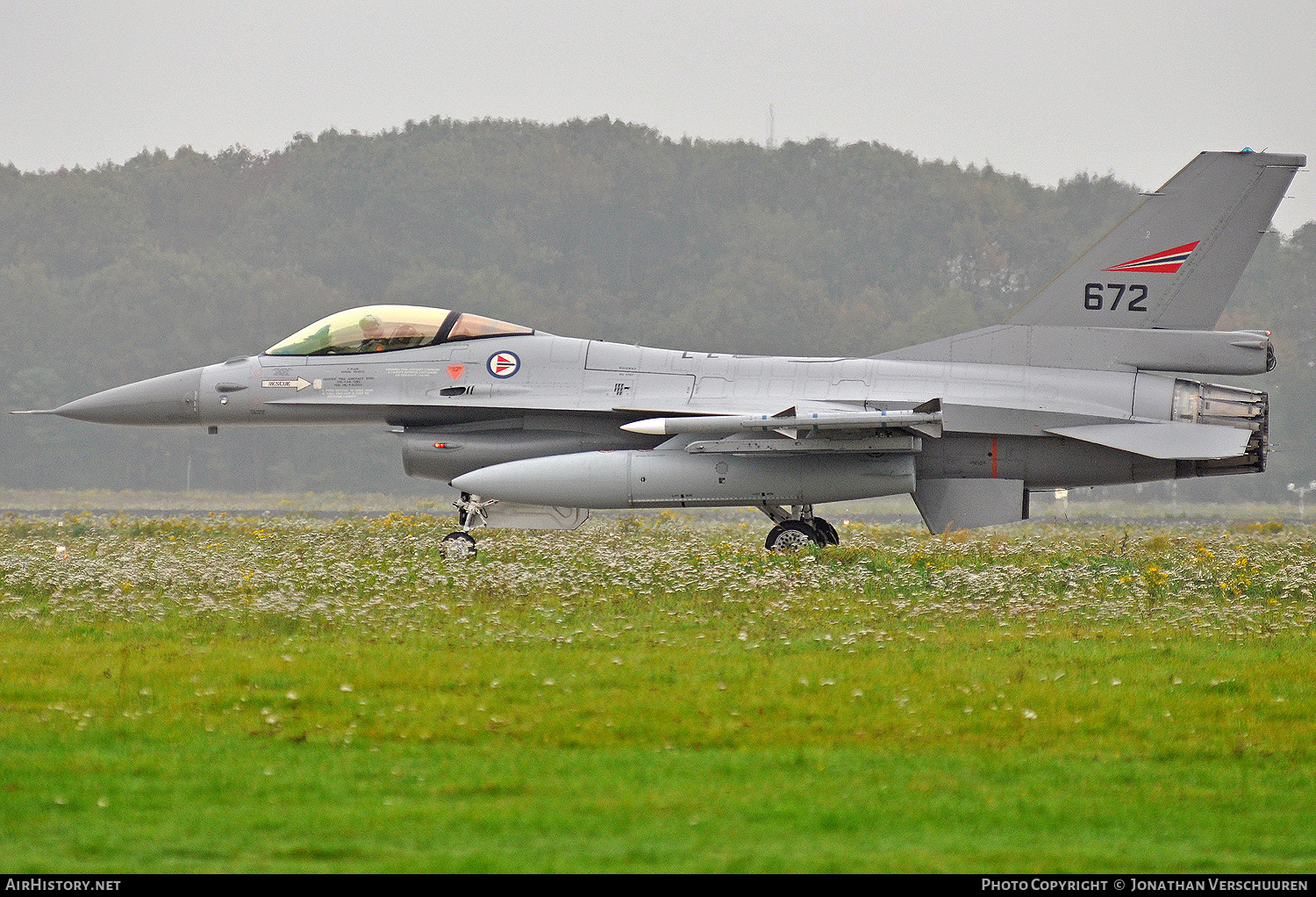 Aircraft Photo of 672 | General Dynamics F-16AM Fighting Falcon | Norway - Air Force | AirHistory.net #264012