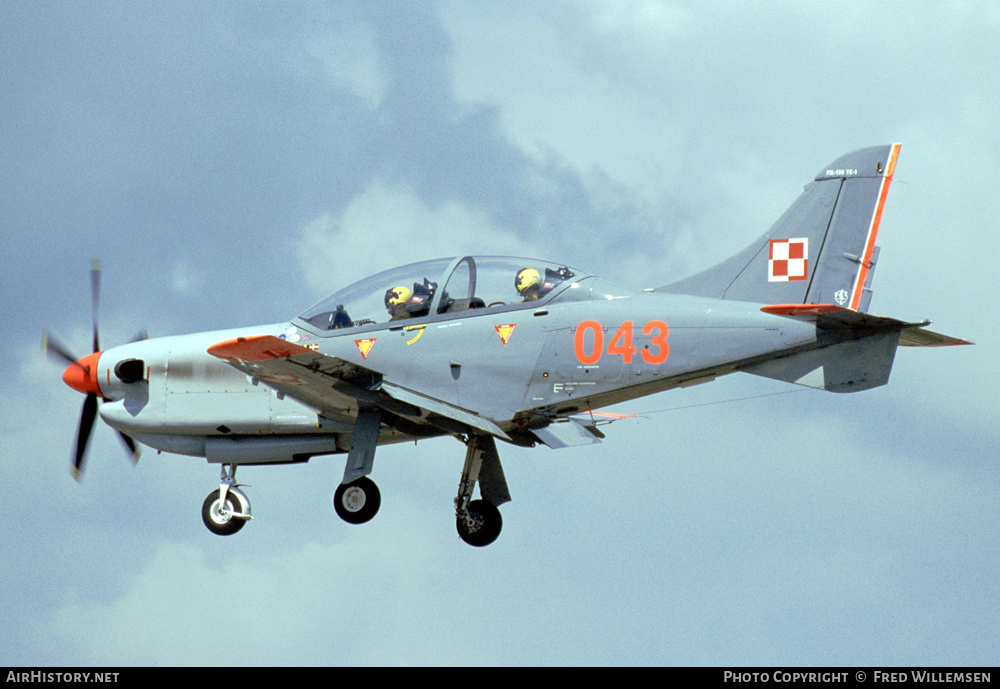 Aircraft Photo of 043 | PZL-Okecie PZL-130TC-1 Turbo Orlik | Poland - Air Force | AirHistory.net #264022
