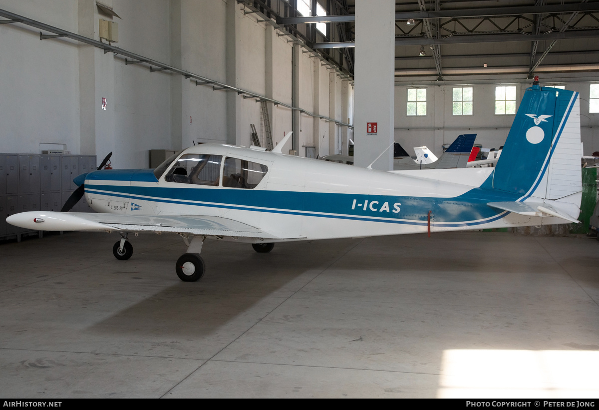 Aircraft Photo of I-ICAS | SIAI-Marchetti S-205-20R | AeCI - Aero Club d'Italia | AirHistory.net #264053