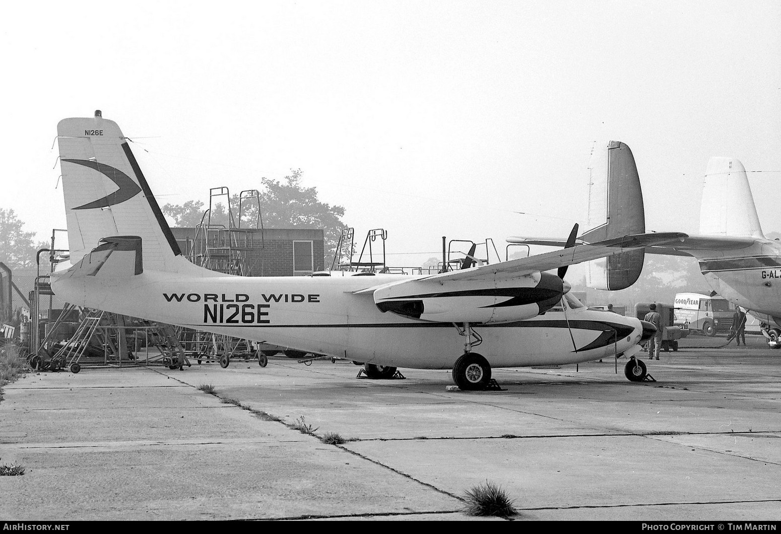 Aircraft Photo of N126E | Aero Commander 680E Commander | World Wide Helicopters | AirHistory.net #264072