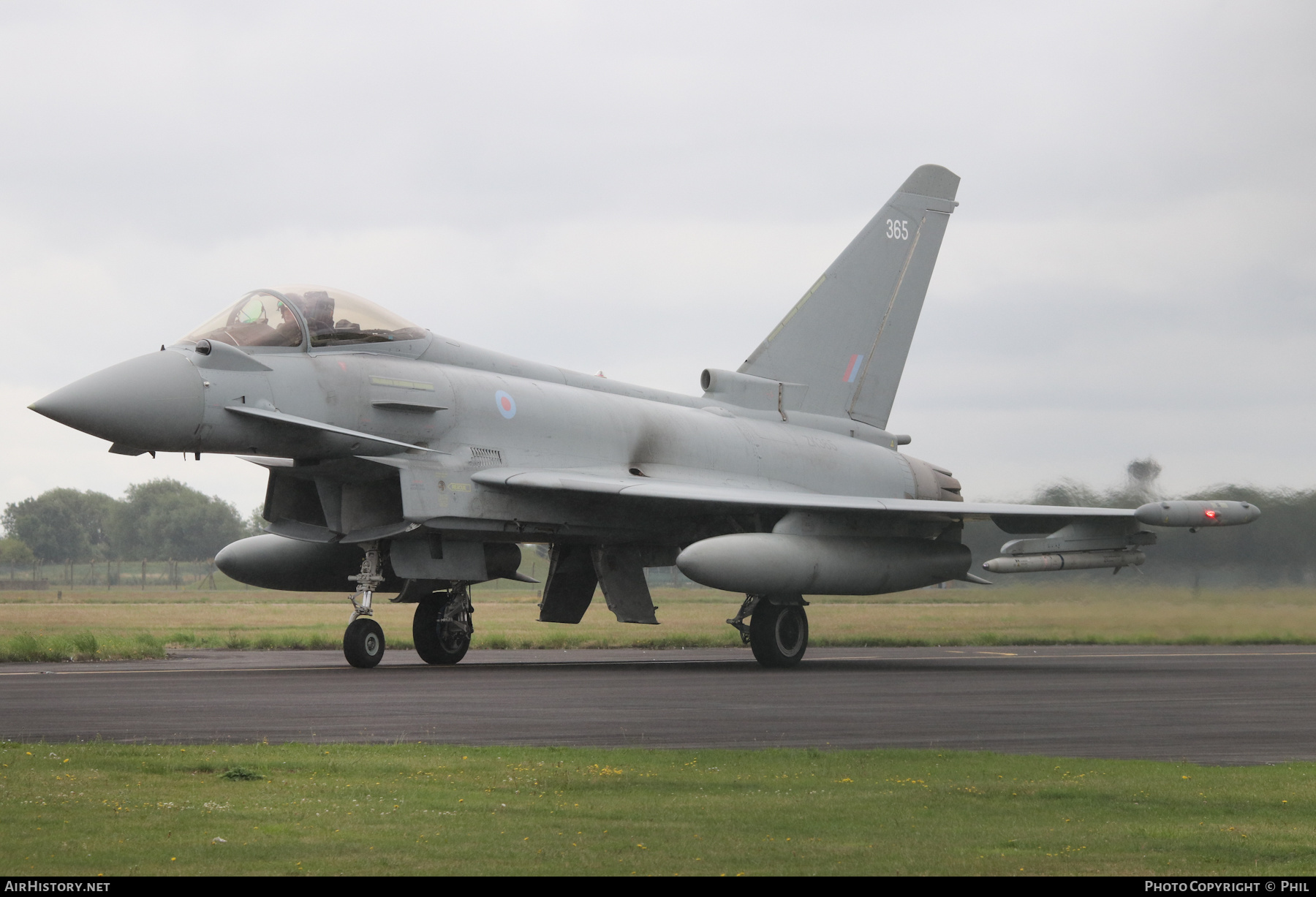 Aircraft Photo of ZK365 | Eurofighter EF-2000 Typhoon FGR4 | UK - Air Force | AirHistory.net #264093