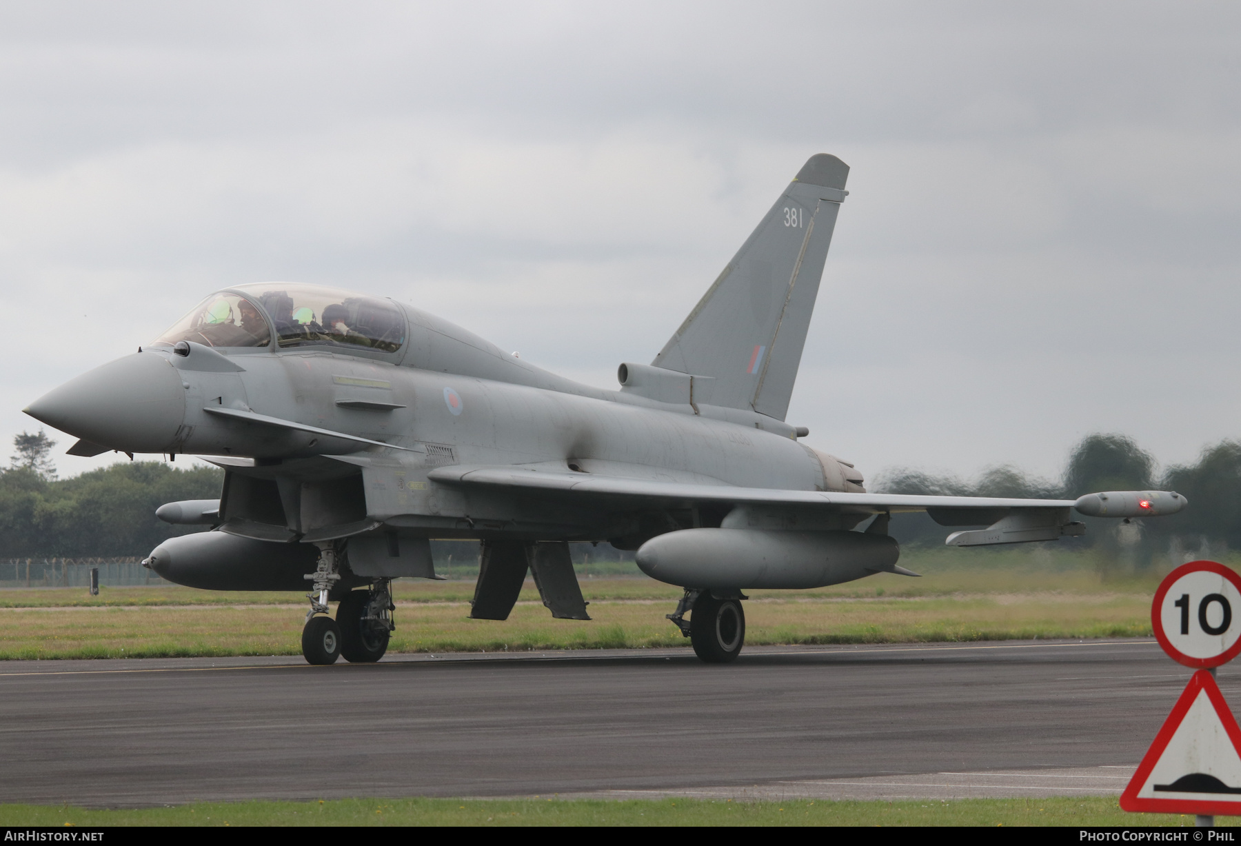 Aircraft Photo of ZK381 | Eurofighter EF-2000 Typhoon T3 | UK - Air Force | AirHistory.net #264094