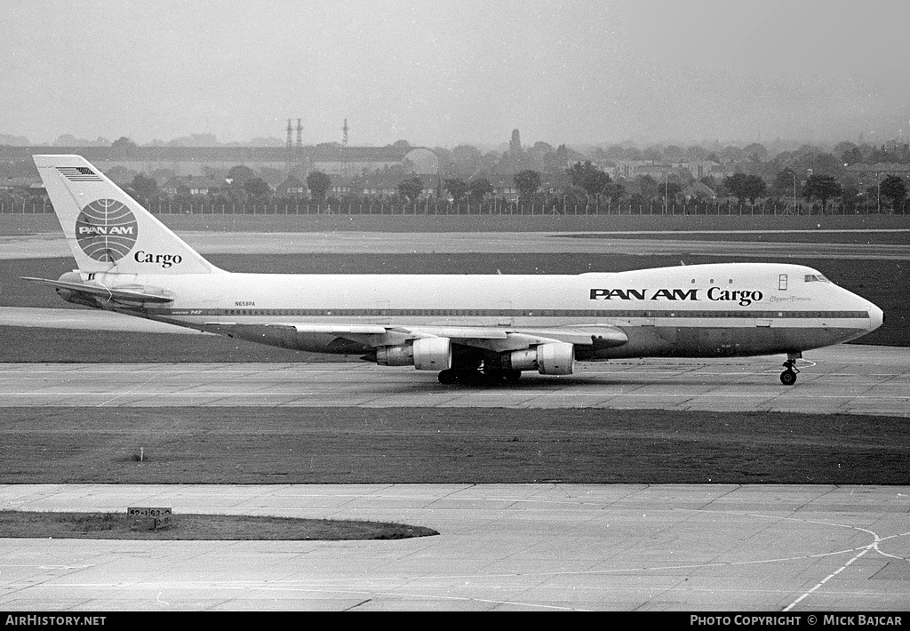 Aircraft Photo of N658PA | Boeing 747-121(A/SF) | Pan American World Airways - Pan Am Cargo | AirHistory.net #264096