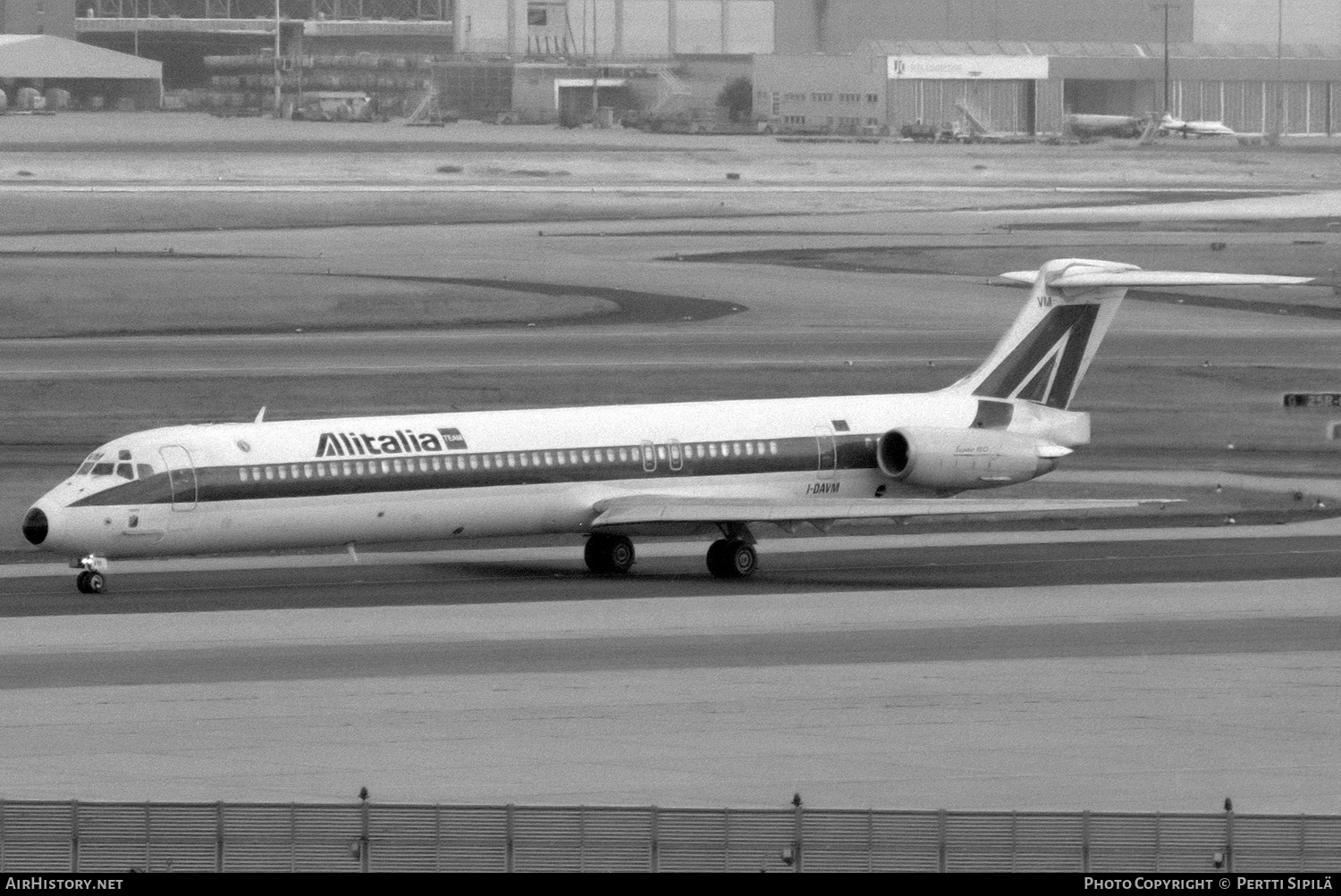 Aircraft Photo of I-DAVM | McDonnell Douglas MD-82 (DC-9-82) | Alitalia | AirHistory.net #264101