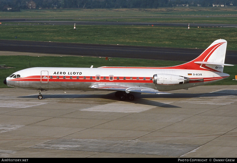 Aircraft Photo of D-ACVK | Sud SE-210 Caravelle 10B1R | Aero Lloyd | AirHistory.net #264108