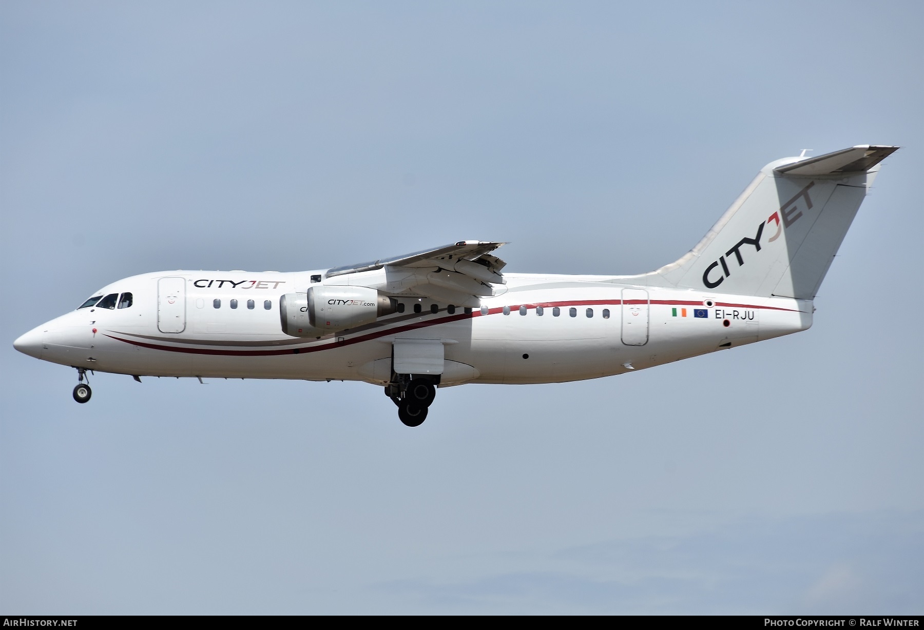 Aircraft Photo of EI-RJU | BAE Systems Avro 146-RJ85 | CityJet | AirHistory.net #264110