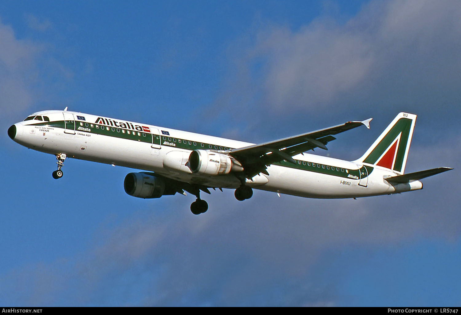 Aircraft Photo of I-BIXU | Airbus A321-112 | Alitalia | AirHistory.net #264119