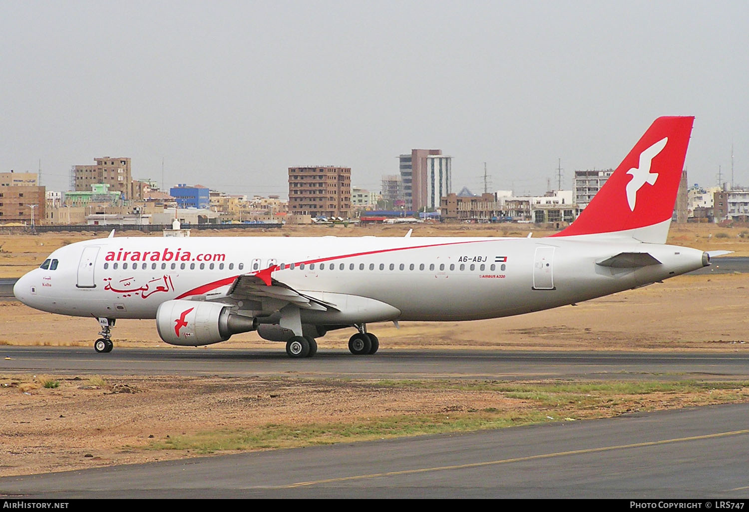 Aircraft Photo of A6-ABJ | Airbus A320-214 | Air Arabia | AirHistory.net #264126