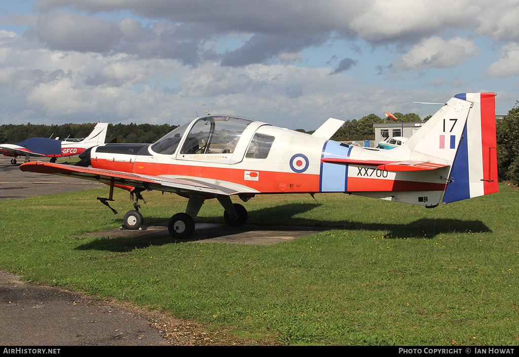 Aircraft Photo of G-CBEK / XX700 | Scottish Aviation Bulldog 120/121 | UK - Air Force | AirHistory.net #264132