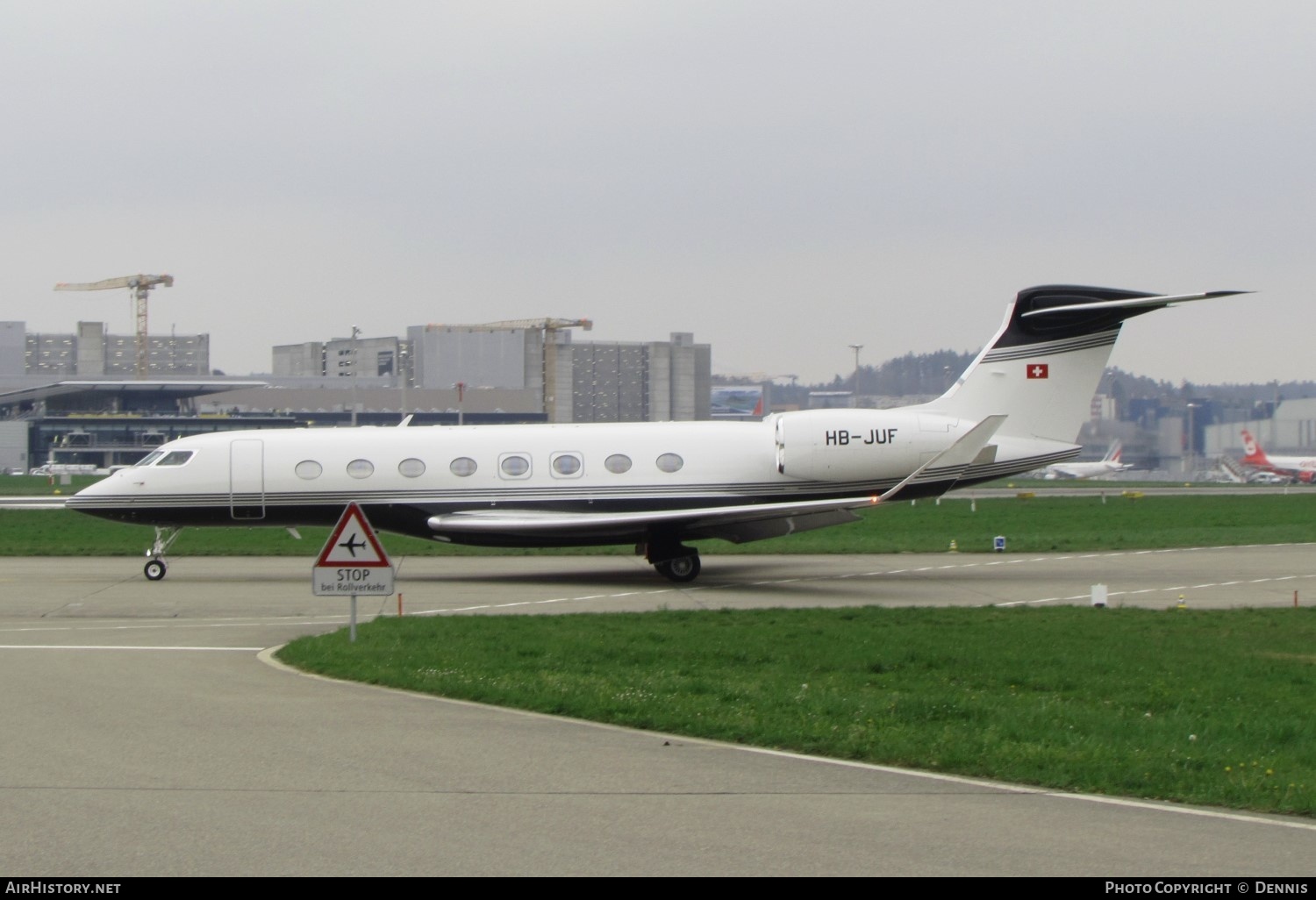 Aircraft Photo of HB-JUF | Gulfstream Aerospace G650 (G-VI) | AirHistory.net #264136