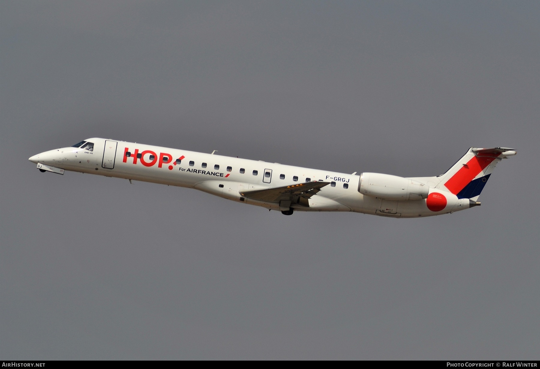 Aircraft Photo of F-GRGJ | Embraer ERJ-145EP (EMB-145EP) | Hop! | AirHistory.net #264139