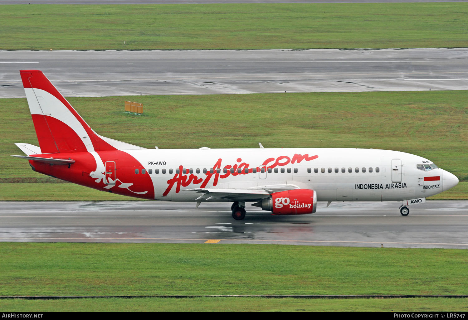 Aircraft Photo of PK-AWO | Boeing 737-322 | AirAsia | AirHistory.net #264156