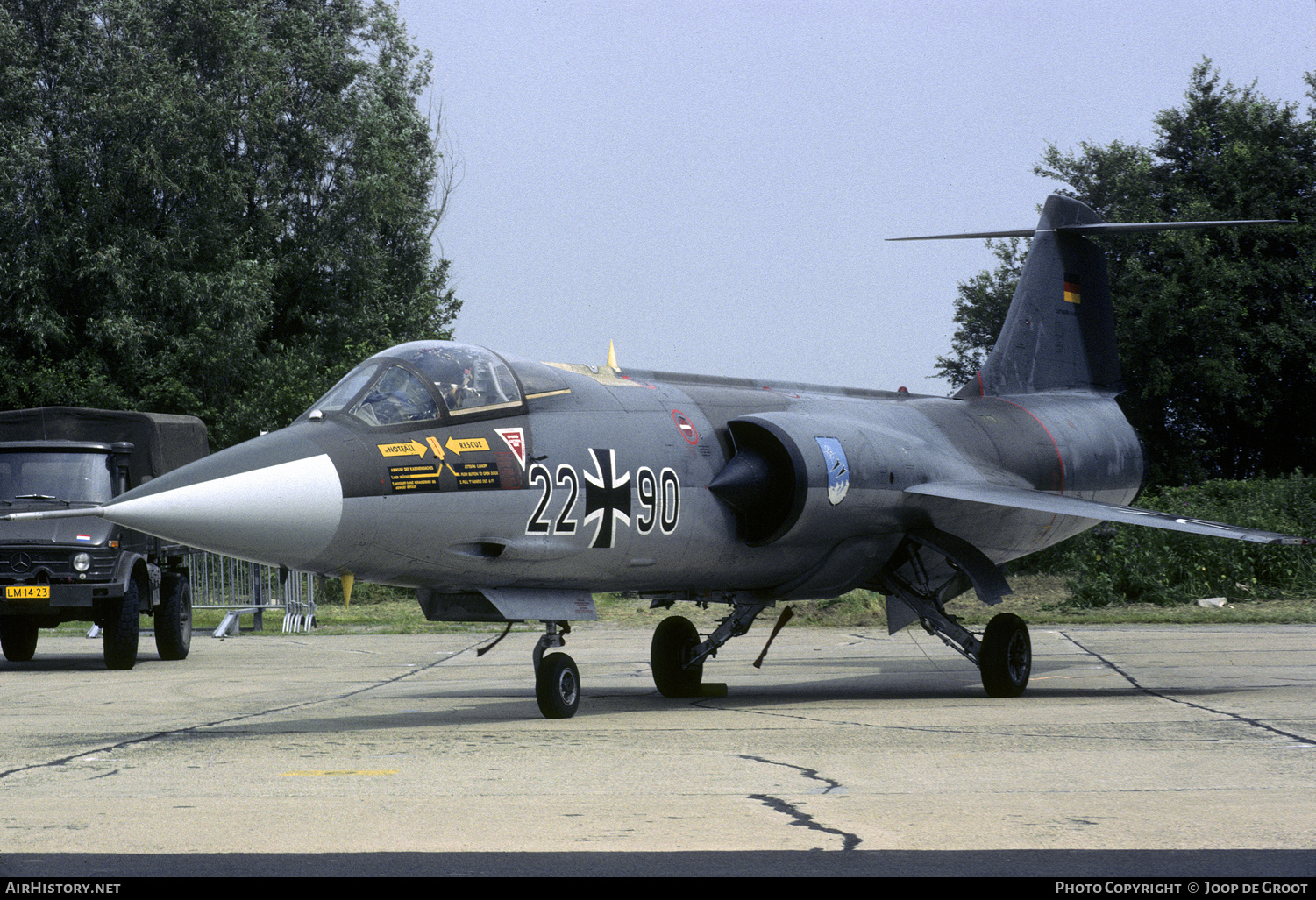 Aircraft Photo of 2290 | Lockheed F-104G Starfighter | Germany - Air Force | AirHistory.net #264162