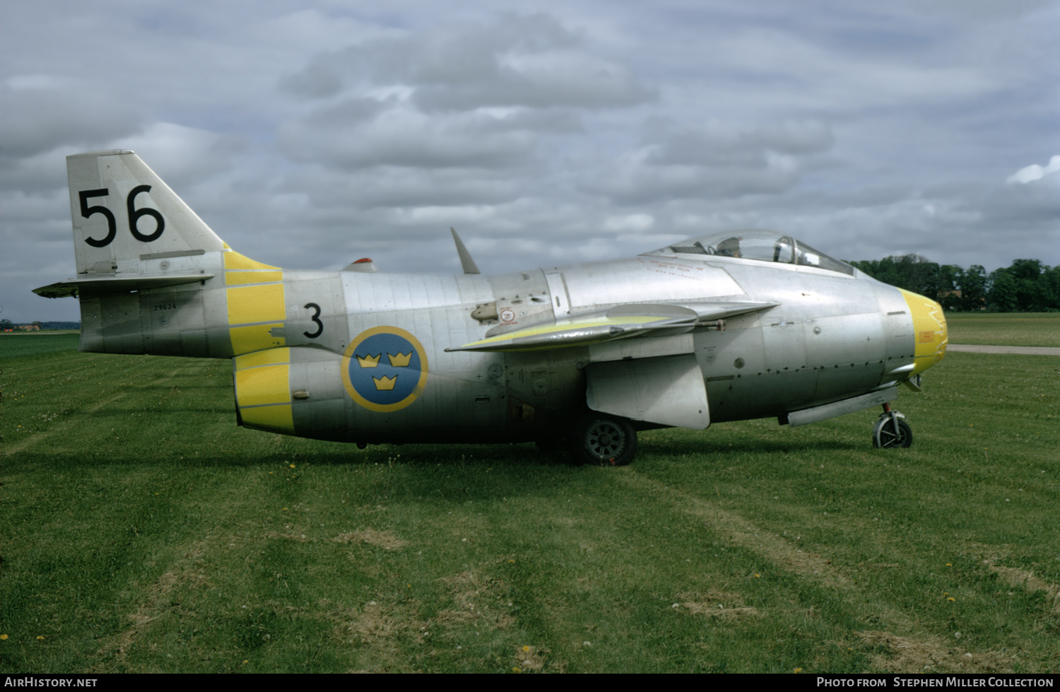 Aircraft Photo of 29624 | Saab J29F Tunnan | Sweden - Air Force | AirHistory.net #264176