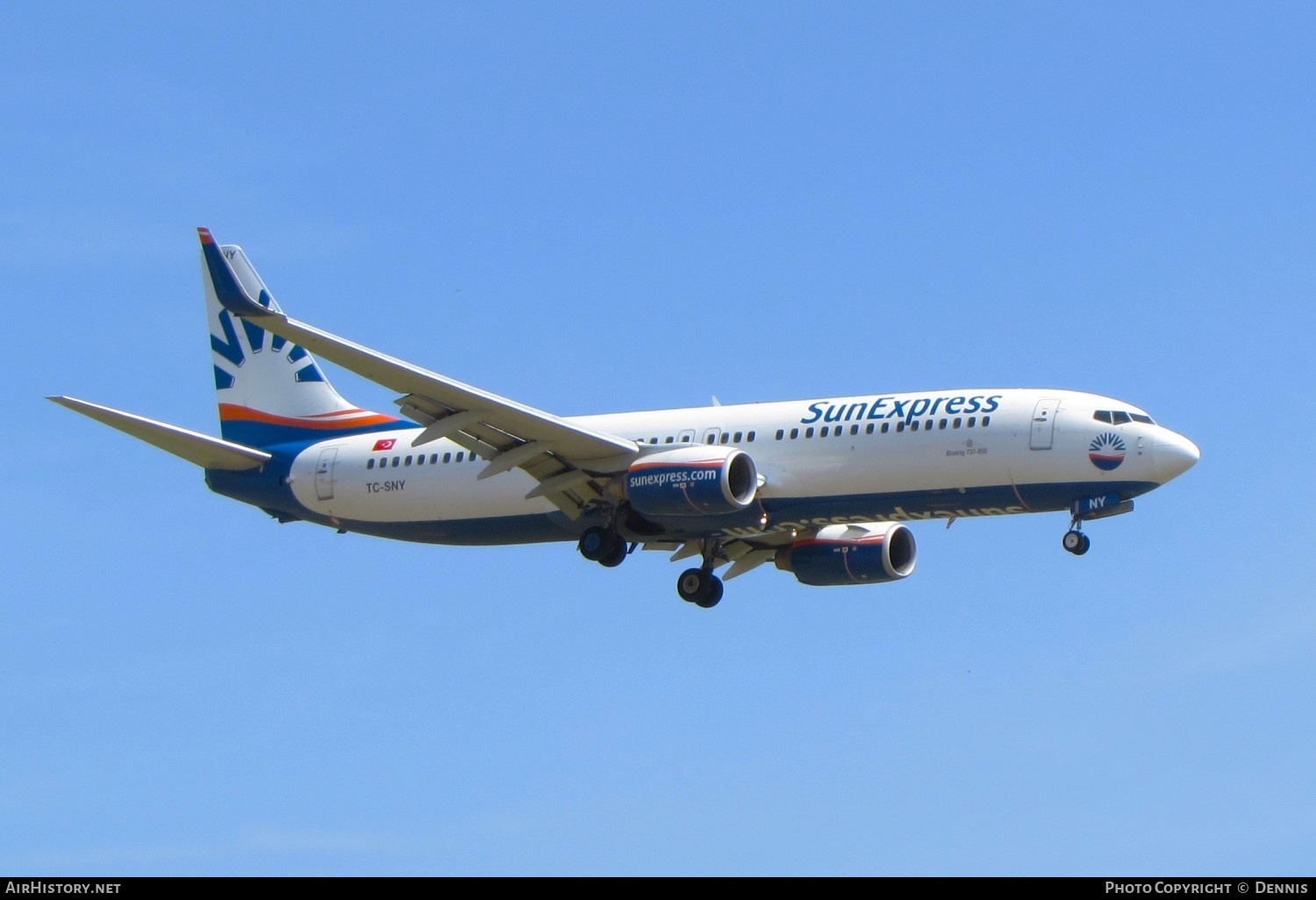 Aircraft Photo of TC-SNY | Boeing 737-8K5 | SunExpress | AirHistory.net #264182