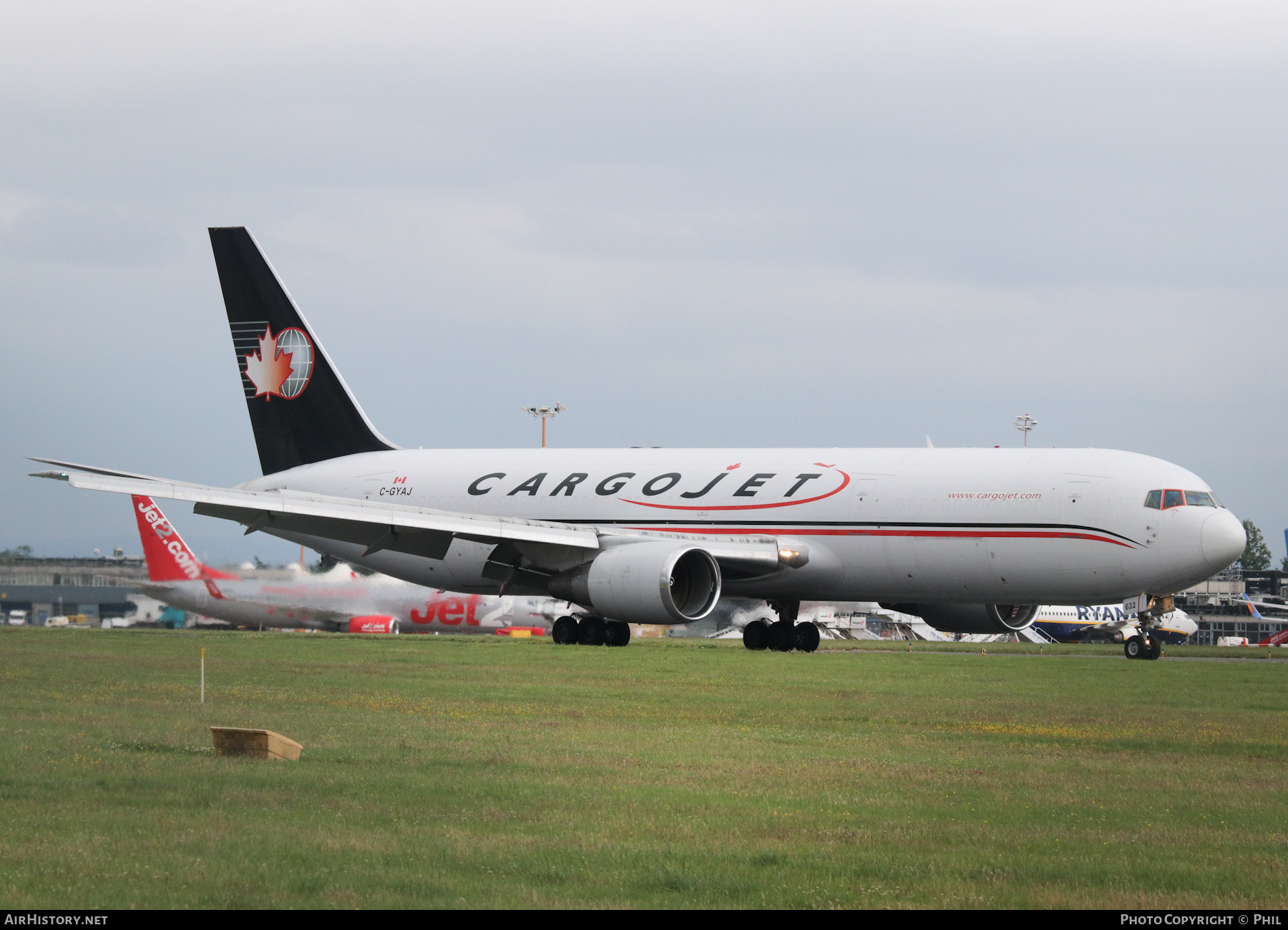 Aircraft Photo of C-GYAJ | Boeing 767-35E/ER(BCF) | Cargojet | AirHistory.net #264183