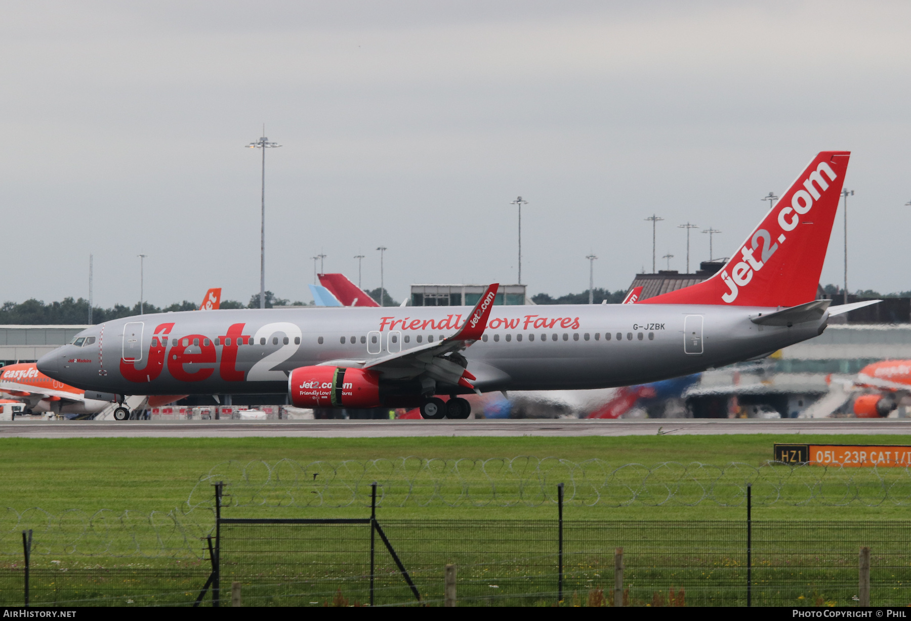 Aircraft Photo of G-JZBK | Boeing 737-800 | Jet2 | AirHistory.net #264188