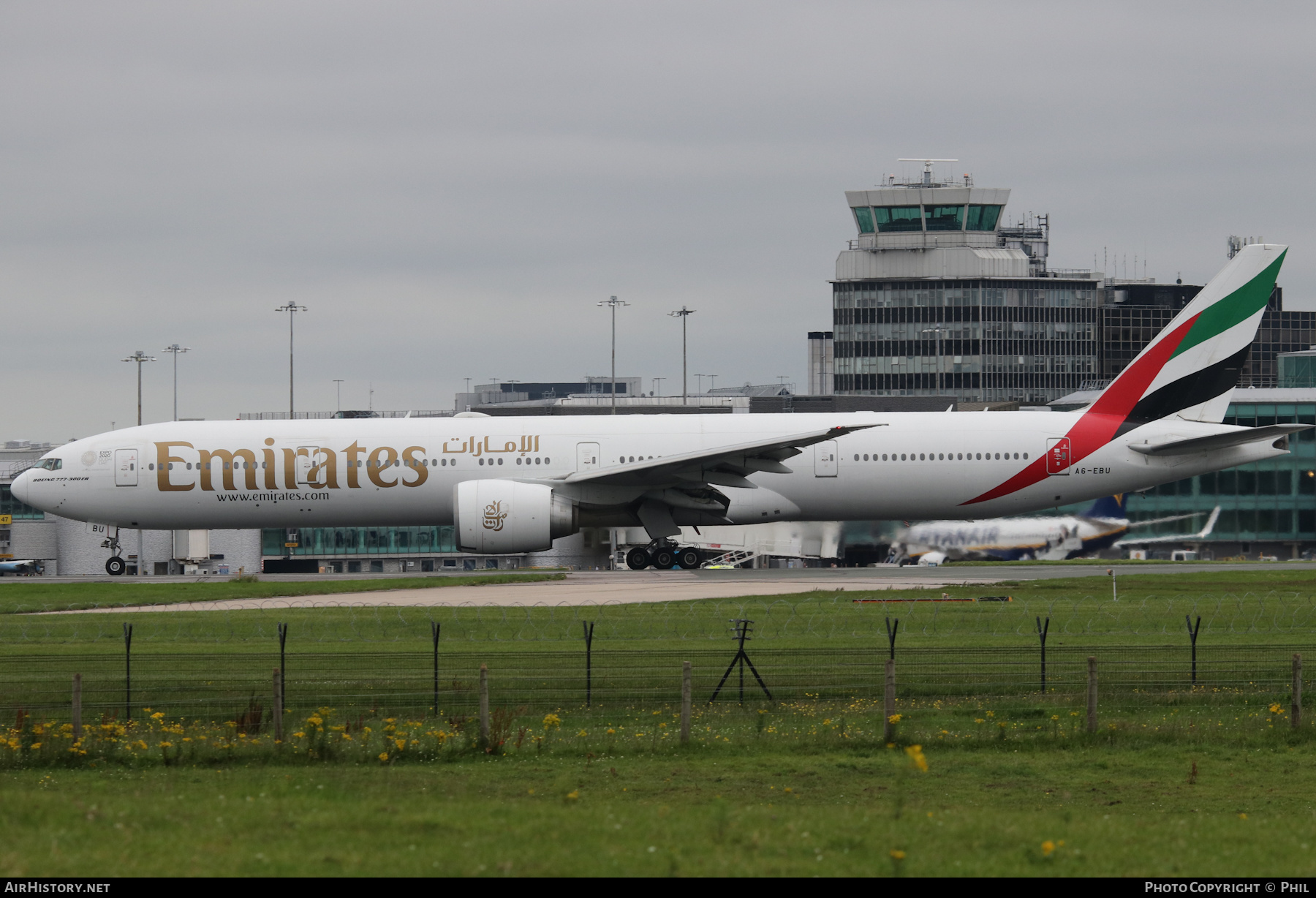 Aircraft Photo of A6-EBU | Boeing 777-31H/ER | Emirates | AirHistory.net #264190