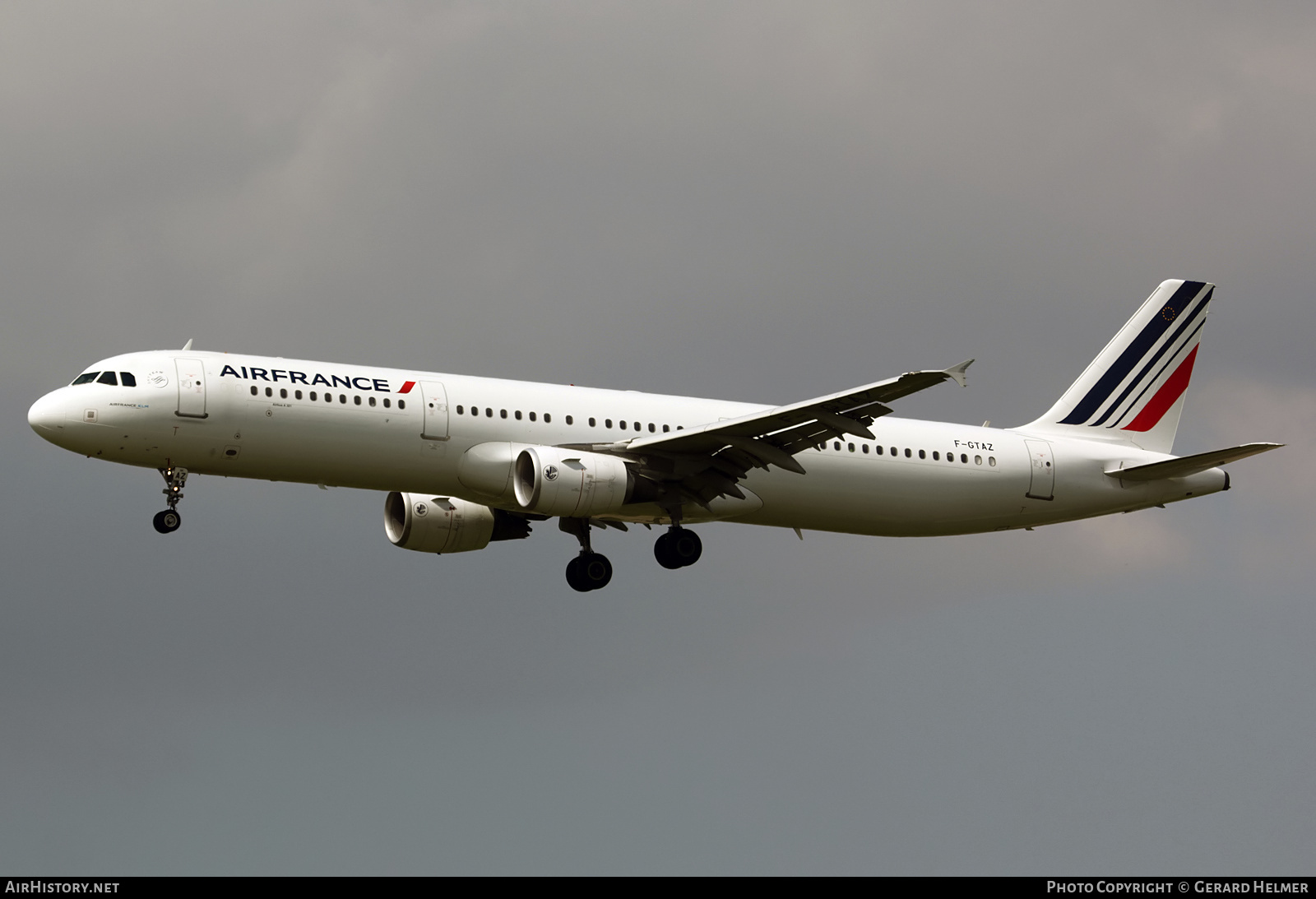Aircraft Photo of F-GTAZ | Airbus A321-212 | Air France | AirHistory.net #264200