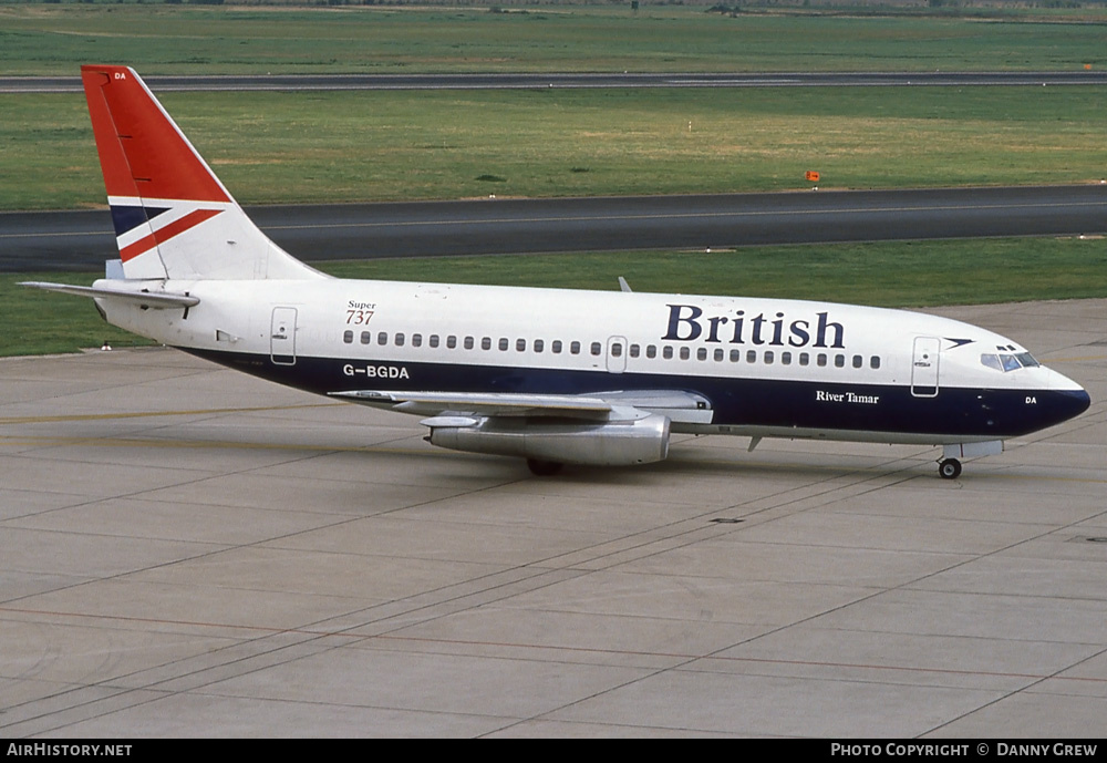 Aircraft Photo of G-BGDA | Boeing 737-236/Adv | British Airways | AirHistory.net #264209