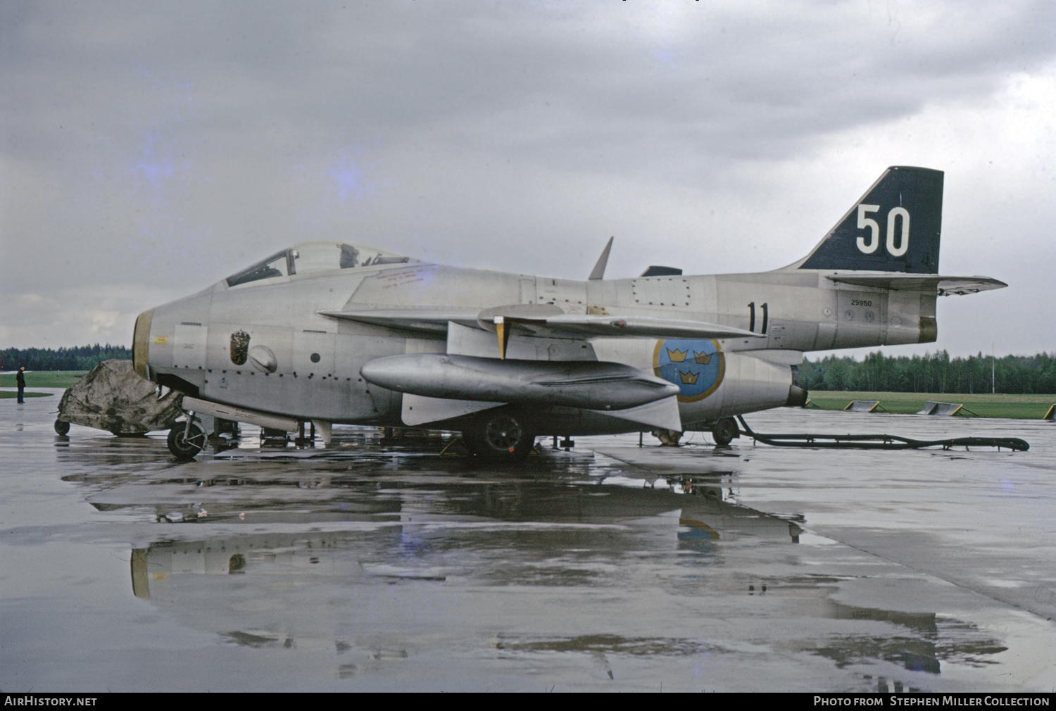 Aircraft Photo of 29950 | Saab S29C Tunnan | Sweden - Air Force | AirHistory.net #264223